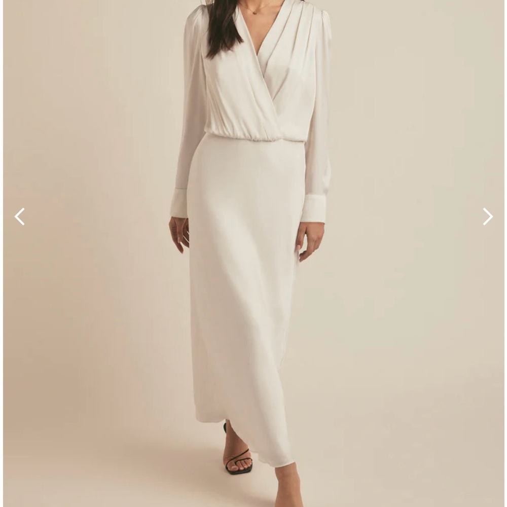 Favorite Daughter - Elegant White Maxi Dress